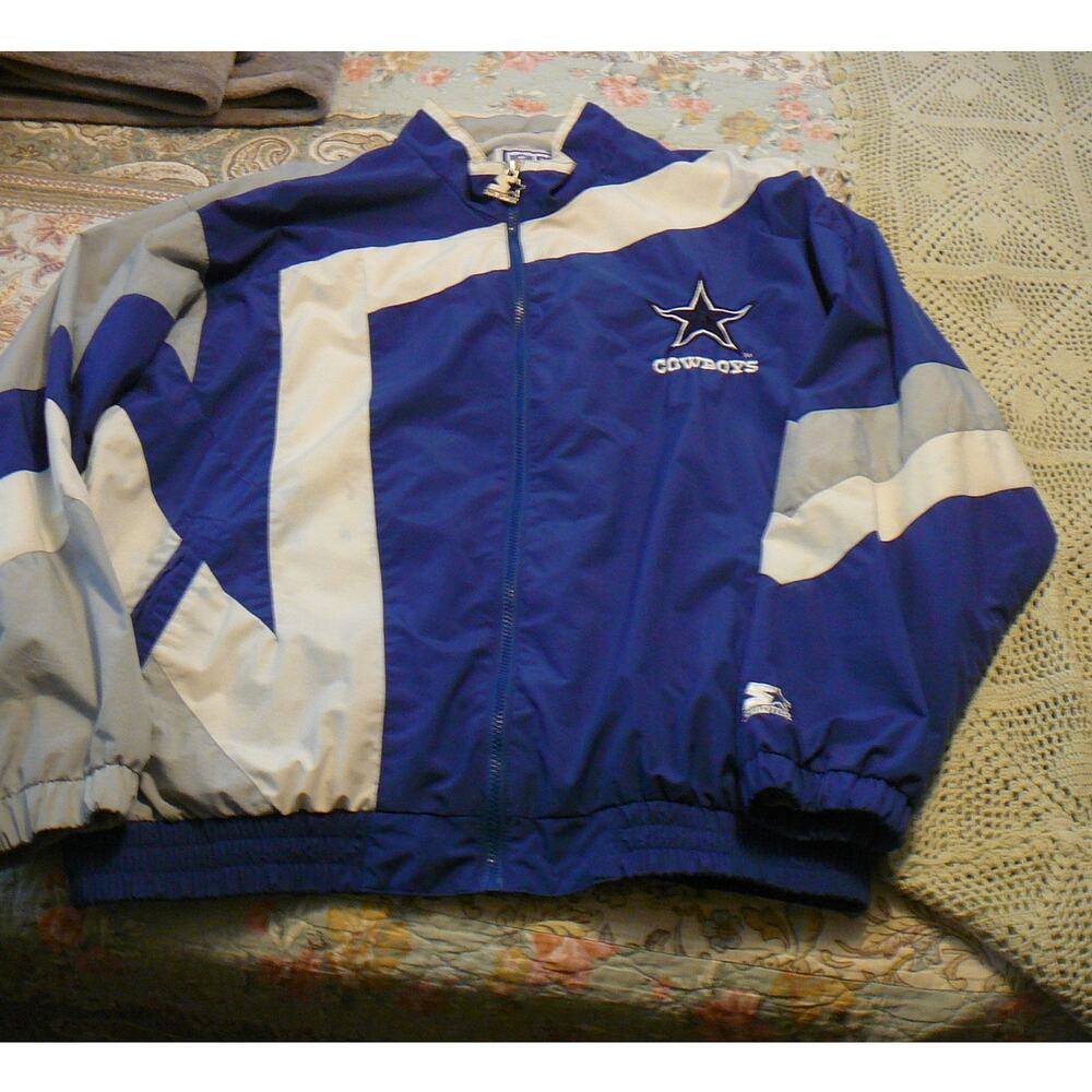 Vintage Pro-Line Starter NFL Dallas Cowboys Light Jacket XL Used